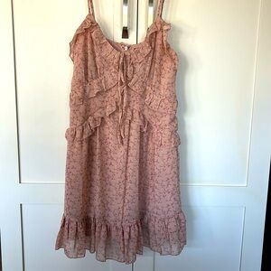Forever 21 Pink Floral Dress